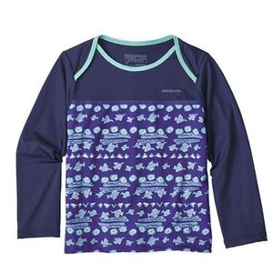 Patagonia 4T spf 50 Sol Rashguard swim shirt